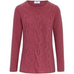 Rundhals-Pullover aus 100% Schurwolle Peter Hahn rosé, 36