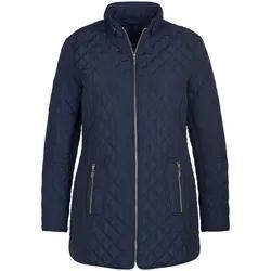 Steppjacke Stehkragen Anna Aura blau, 46