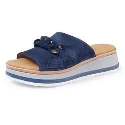 Plateau-Pantolette Gabor Comfort blau, 44