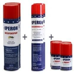 IPERON® 4 x 750 ml Ungezieferspray & 4 x 200 ml Fogger & 4 x 400 ml Wespenspray im Set