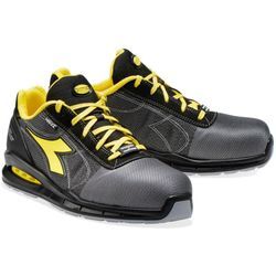 Run Net Airbox Matrix Low S1P src Sicherheitsschuhe - 35 eu - Gelb - Diadora