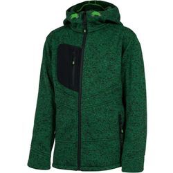 Leibwächter Kinder Strickjacke Casual-Line cakst Gr. 122/128 grün