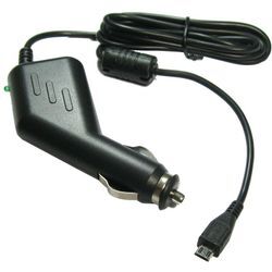 Trade-Shop Micro-USB 2A KFZ-Ladekabel 12V/24V mit tmc ersetzt 4UUC5 4UUC00105 4 UUC23 für Becker Blaupunkt Falk Garmin Navigon TomTom Navigationsgerät