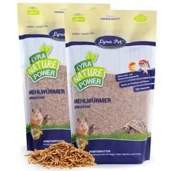 2 x 5 kg Lyra Pet® Mehlwürmer getrocknet