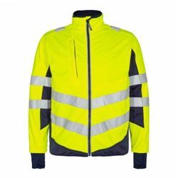 Warnschutz Softshell Jacke Safety 1158-237-38165 Gr. m gelb/blue ink - Engel