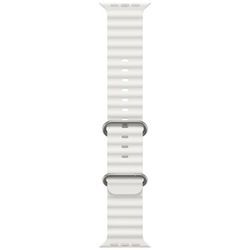 Apple Watch Ocean Band Armband 49 mm Weiß Watch Ultra, Watch Series 8, Watch Series 7, Watch Series 6, Watch Series 5, Watch Series 4, Watch Series 3, Watch