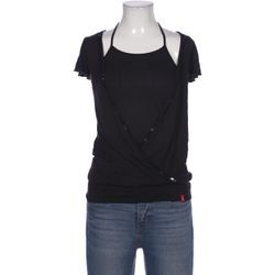 edc by Esprit Damen Bluse, schwarz, Gr. 34