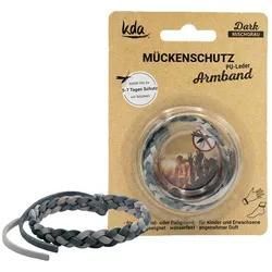 Mückenschutz Armband Pu-leder mischgrau 1 St