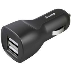 Car Charger 12W USB-Ladegerät 12 w kfz, lkw Ausgangsstrom (max.) 2400 mA usb-a Anzahl Ausgänge: - Hama