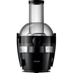 PHILIPS HR1856/70 Viva Collection 0.8L, QuickClean, XL-Einfüllöffnung, Entsafter 800 Watt, Schwarz