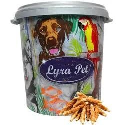 5 kg Lyra Pet® Kaustangen mit Hühnerbrust in 30 L Tonne