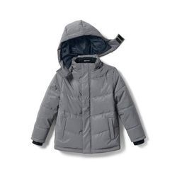 Reflektierende Kinder-Steppjacke - Silber - Kinder - Gr.: 134/140