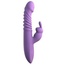 Stoßvibrator “her thrusting silicone rabbit”, mit Heizfunktion