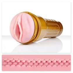 Masturbator "Pink Lady STU", innen mit Stimulationsstruktur