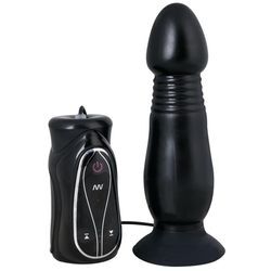 Analplug „Anal Pusher“ mit Stoßfunktion und Vibration