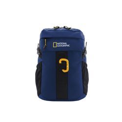 Cityrucksack NATIONAL GEOGRAPHIC "EXPLORER III" Gr. B: 29.00 cm, blau Rucksäcke aus recycelten PET-Flaschen