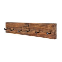 riess-ambiente Wandgarderobe HEMINGWAY XL - 90cm natur recyceltes Massivholz massiv