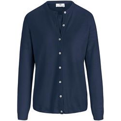 Twinset aus 100%Schurwolle Pure Tasmanian Wool Peter Hahn blau