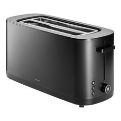 ZWILLING Enfinigy Toaster, 2 Schlitze lang, Schwarz