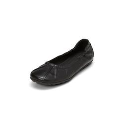 Ballerina MARC O'POLO "aus edlem Kalbleder" Gr. 36, schwarz Damen Schuhe Ballerinas