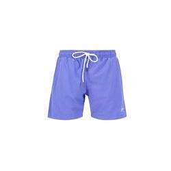 Shorts ALPHA INDUSTRIES "Alpha Industries Men - Basic Swim Short" Gr. L, Normalgrößen, lila (violet) Herren Hosen Shorts