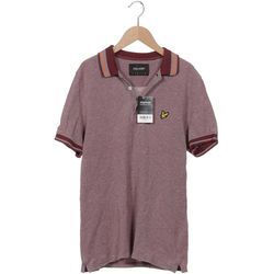 Lyle & Scott Herren Poloshirt, bordeaux, Gr. 48