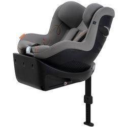 Autokindersitz CYBEX "Cybex Gold, Sirona Gi i-Size" grau (lava grey) Baby Kindersitze Babyschalen Autokindersitze inklusive Base