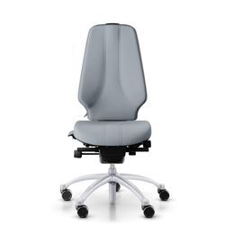 Ergonomischer Bürostuhl RH Logic 400 Komfort, Stoff Light Grey (Select SC60139), Nackenstütze Nein, Armstütze Nein, Fußkreuz Silber