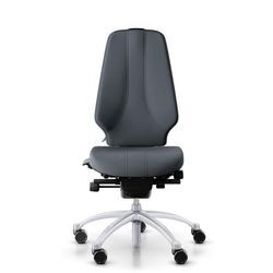 Ergonomischer Bürostuhl RH Logic 400 Komfort, Stoff Grey (Select SC60003), Nackenstütze Nein, Armstütze Nein, Fußkreuz Silber