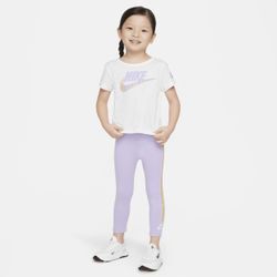 Nike Happy Camper Leggings Set für Kleinkinder - Lila