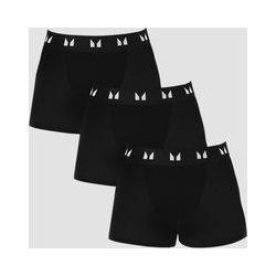 MP Herren Boxer - Schwarz (3er-Pack) - XXS