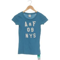 Abercrombie & Fitch Damen T-Shirt, blau, Gr. 34