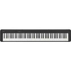 Digitalpiano CASIO "CDP-S110BK" Tasteninstrumente Gr. B/H: 132cm x 10cm, schwarz mit Pedal