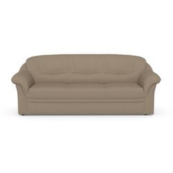 3-Sitzer DOMO COLLECTION "Montana", braun (coffee), B:184cm H:84cm T:82cm, 92% Polyester, 8% Nylon, Sofas