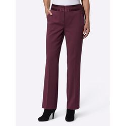 Webhose LADY Gr. 21, Kurzgrößen, rot (burgund) Damen Hosen