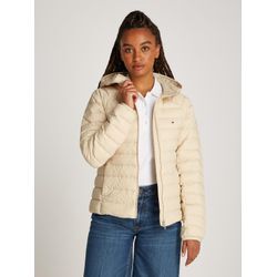 Steppjacke TOMMY HILFIGER "SPORTY LW DOWN JACKET" Gr. L (40), beige (classic beige) Damen Jacken Steppjacken mit leichter Wattierung