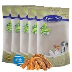 5 kg Lyra Pet® Rindernackensehnen 1 - 7 cm + Tennis Ball