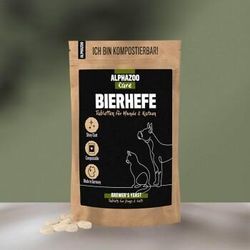 ALPHAZOO Bierhefe Tabletten für Hunde und Katzen 180 g