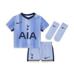 Tottenham Hotspur 2024/25 Stadium Away Nike dreiteiliges Replika-Fußballtrikot-Set (Babys und Kleinkinder) - Blau