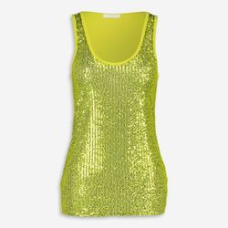 Limettengrünes Tanktop