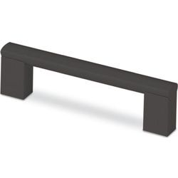 Hettich - Stangengriff Clivia (9265930), •–• 382, l 394 mm, b 16 mm, h 36 mm, Schwarz matt