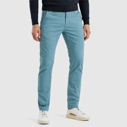 Chinohose PME LEGEND "TWIN WASP CHINO LEFT HAND STRETCH TWILL" Gr. 31, Länge 34, blau (hell blau) Herren Hosen