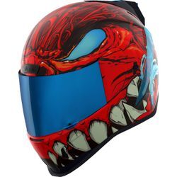 Icon Airform Mips Manik’RR, Integralhelm Rot/Blau/Schwarz S male