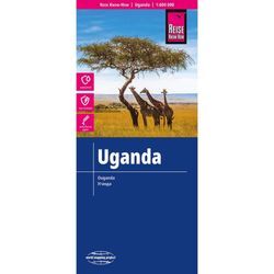 Reise Know-How Landkarte Uganda (1:600.000)