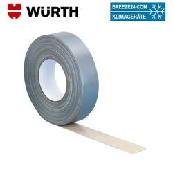 WÃ¼rth KLEBBA-UNI-SILBER-38 mm Lang 50 Meter UNIVERSALKLEBEBAND