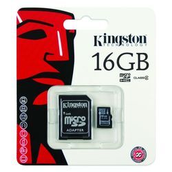 Kingstone Micro Sd 16gb 10-Black One Size Unisex