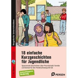 Persen Verlag 18 einfache Kurzgeschichten für Jugendliche