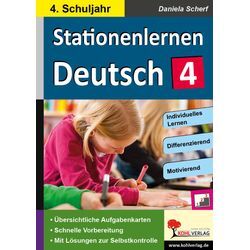 KOHL Verlag Stationenlernen Deutsch / Klasse 4