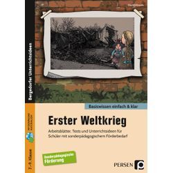 Persen Verlag Erster Weltkrieg - einfach & klar