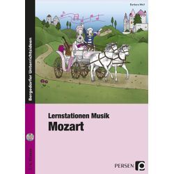 Persen Verlag Lernstationen Musik: Mozart